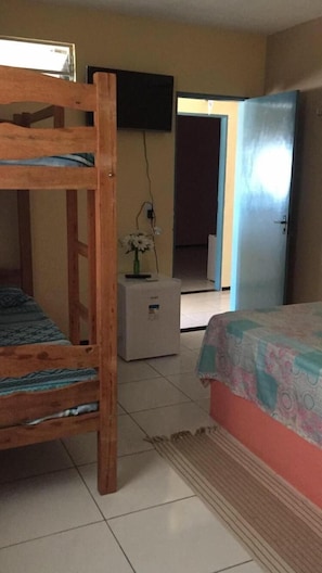 Minibar, desk, blackout curtains, iron/ironing board