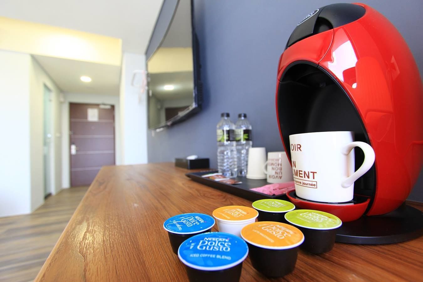 vip sea view honeymoon double room | coffee and/or coffee maker