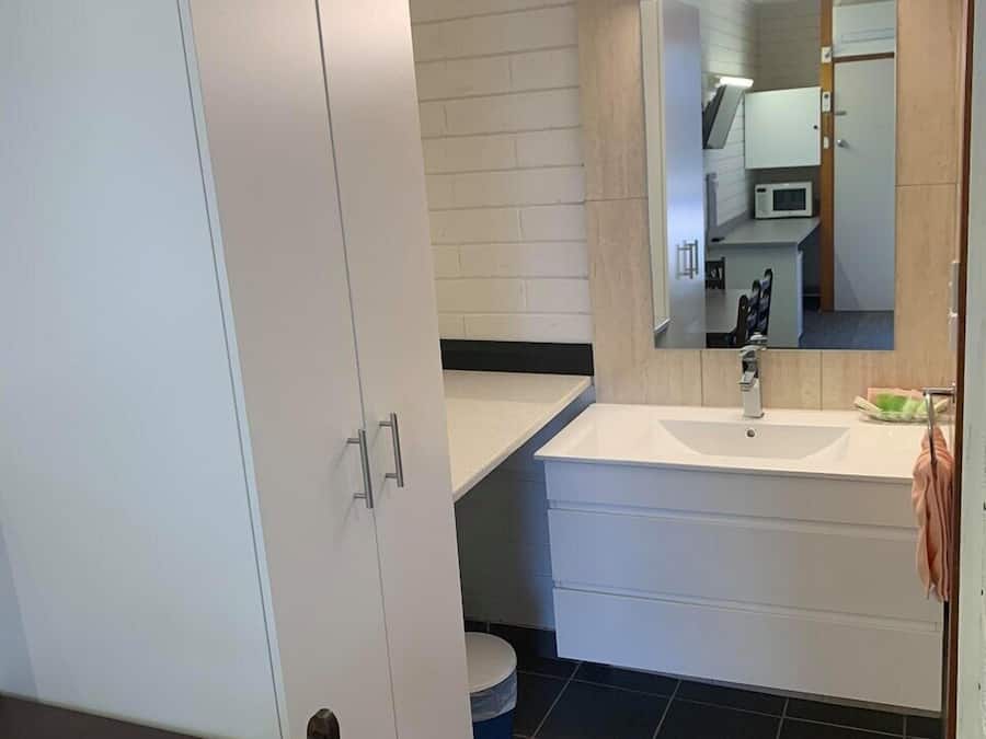 Quarto família | Pia do banheiro