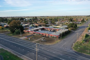 Fachada da propriedade