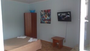 Habitación triple estándar | Insonorización, tabla de planchar con plancha y camas extra 