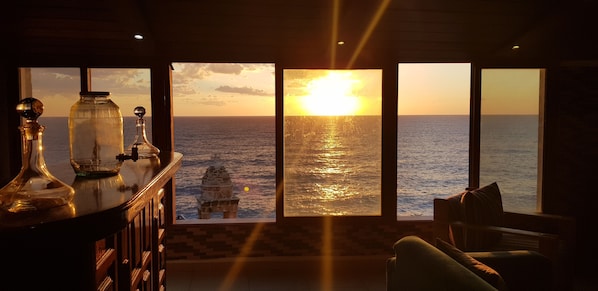 Appartement, 3 slaapkamers, uitzicht op zee | Woonruimte