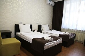 Comfort Double or Twin Room, 2 Single Beds | Blackout curtains, iron/ironing board, free WiFi, bed sheets - Hotel Merien (Yerevan)