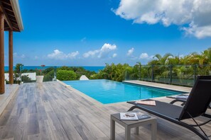 Pool - VILLA VISTA MAR - Infinity pool + Sea view (Sainte-Anne)