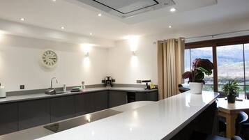 Apartment, 2 Bedrooms | Private kitchen | Fridge, microwave, stovetop, dishwasher