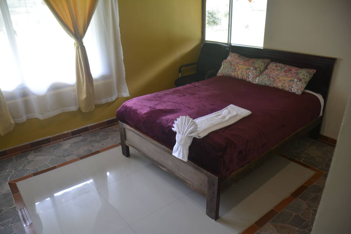 Blackout drapes, rollaway beds, free WiFi