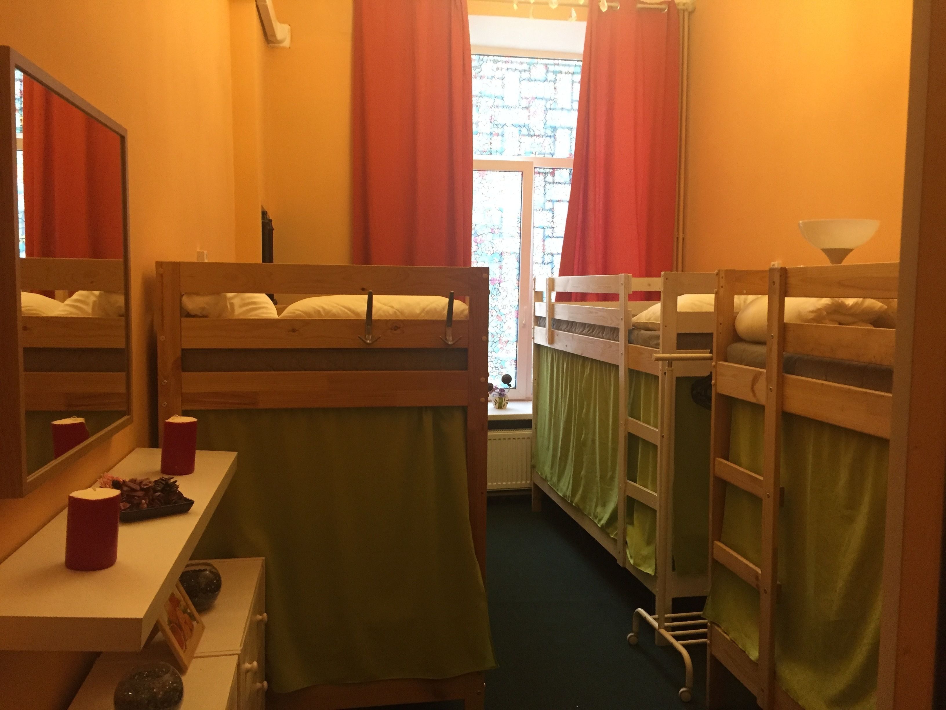 Shared Dormitory, Women only (6 beds) | Iron/ironing board, free WiFi, bed sheets