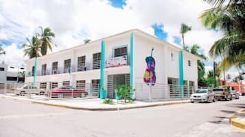 Fachada da propriedade