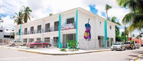 Fachada da propriedade