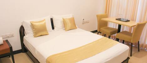 Wifi gratis y ropa de cama