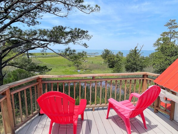 Property grounds - Katydid - Water Front -3BR + loft home/Waterview LINENS & TOWELS PROVIDED (Chincoteague)