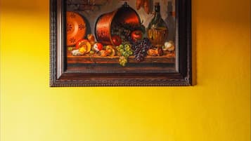 Appartement, vue jardin (Biancone) | Restauration dans la chambre