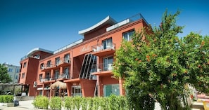 Fassade der Unterkunft