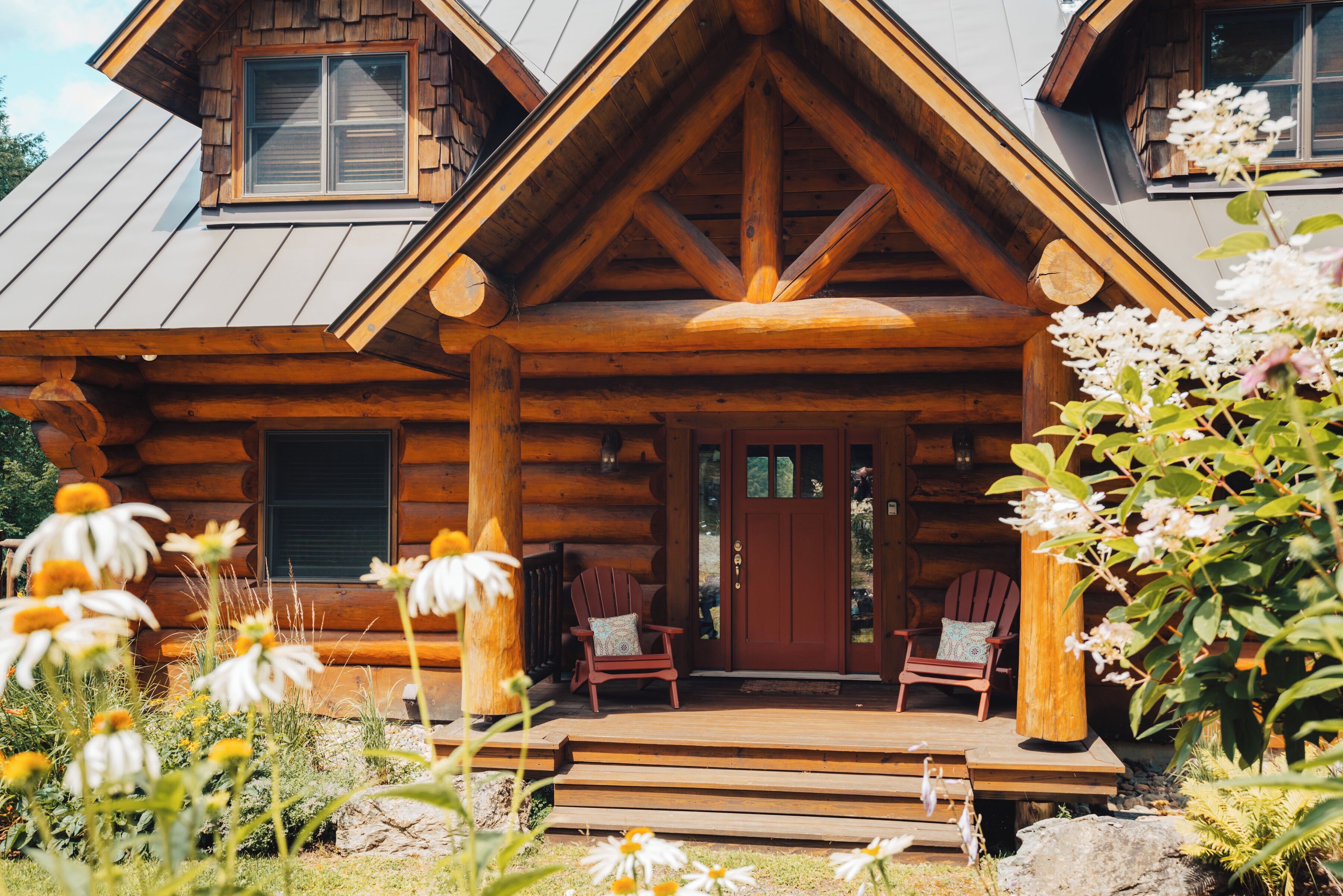 Stowe's Most Requested Log Home