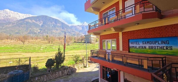 Fassade der Unterkunft