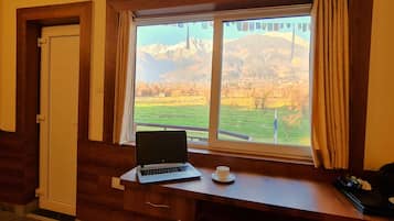 Premium Double Room, 1 King Bed, Mountain View | View from room