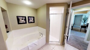 Shower, towels
