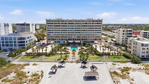 Exterior - Horizons West #113 is a Beautiful One Bedroom on Crescent Beach, Siesta Key! (Sarasota)
