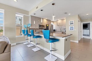 Private kitchen - Horizons West #113 is a Beautiful One Bedroom on Crescent Beach, Siesta Key! (Sarasota)