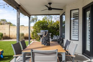 Outdoor dining