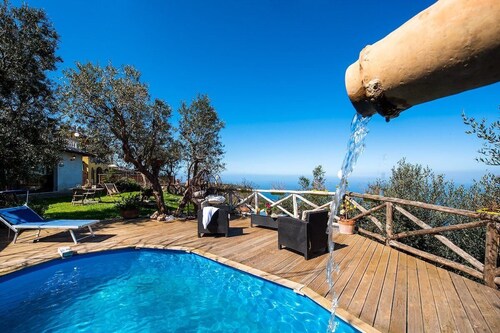 Villa Milena mit Pool und Meerblick