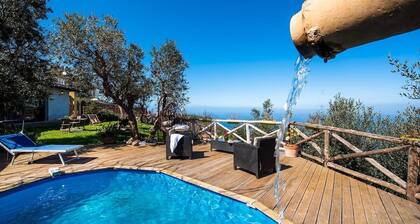 Villa Milena mit Pool und Meerblick