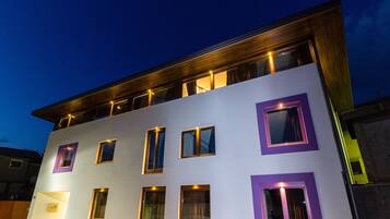 Fassade der Unterkunft