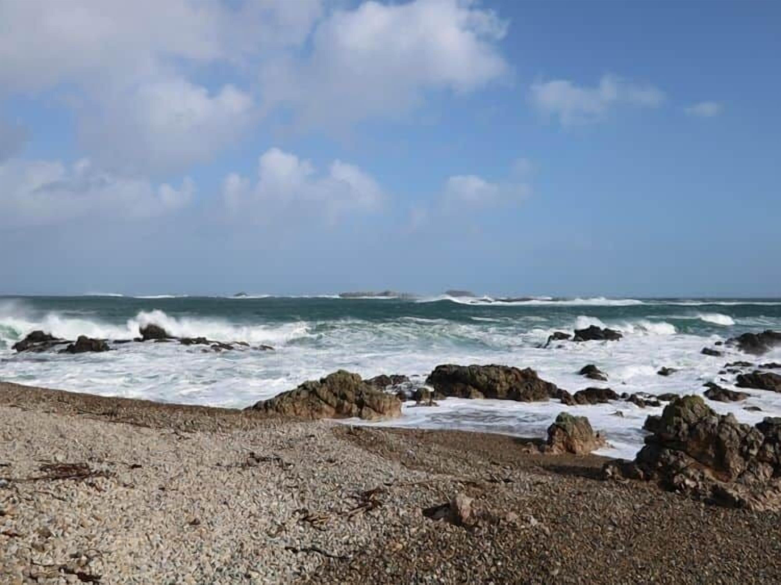 Sun-loungers, beach towels