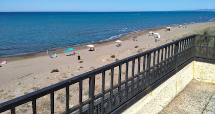 Beautiful apartment for 8-10 people in a historic villa on the sea