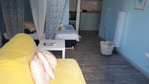 1 bedroom, iron/ironing board, free WiFi, bed sheets
