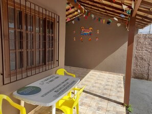 Opções para refeição ao ar livre