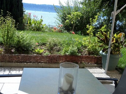 Close to Lake Constance, with a magnificent view of the lake.