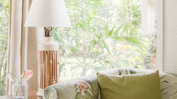 Smart TV, DVD player, books