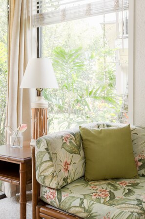 Smart TV, DVD player, books