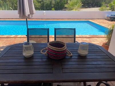 Villa with private pool situated in a peaceful location with nice garden