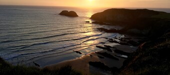 Bwthyn Graig, Llanrhian, Pembrokeshire. Kurzer Fußweg nach Porthgain & Beach