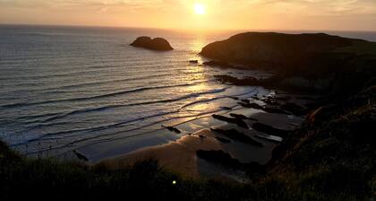 Bwthyn Graig, Llanrhian, Pembrokeshire. Courte promenade Ă Porthgain & Beach