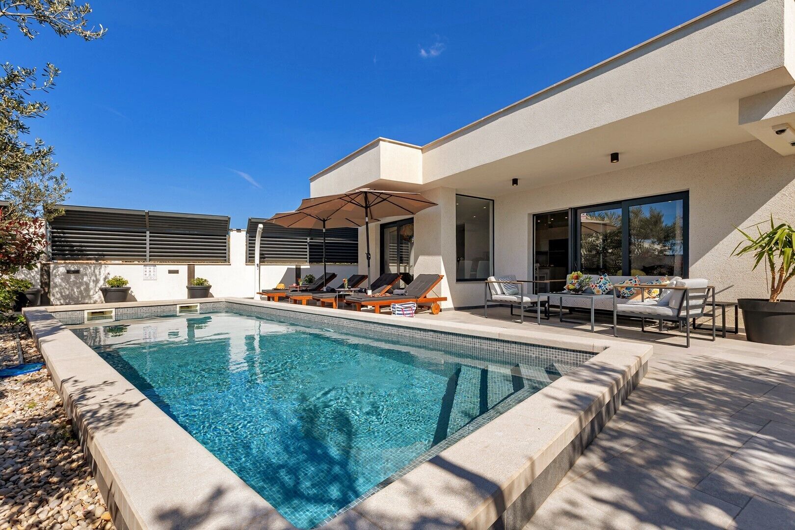 Beheizter Pool