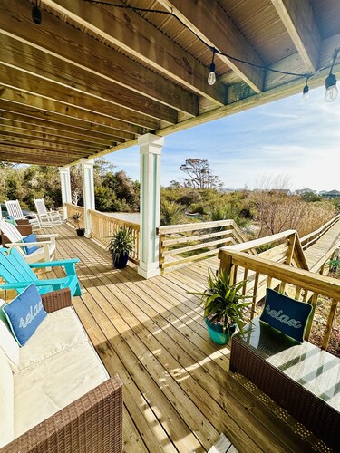 LUONNOSTUS VESIPUOLI HIDDEN OASIS W OCEAN VIEWS JA 266-FOOT PRIVATE PIER !!!!