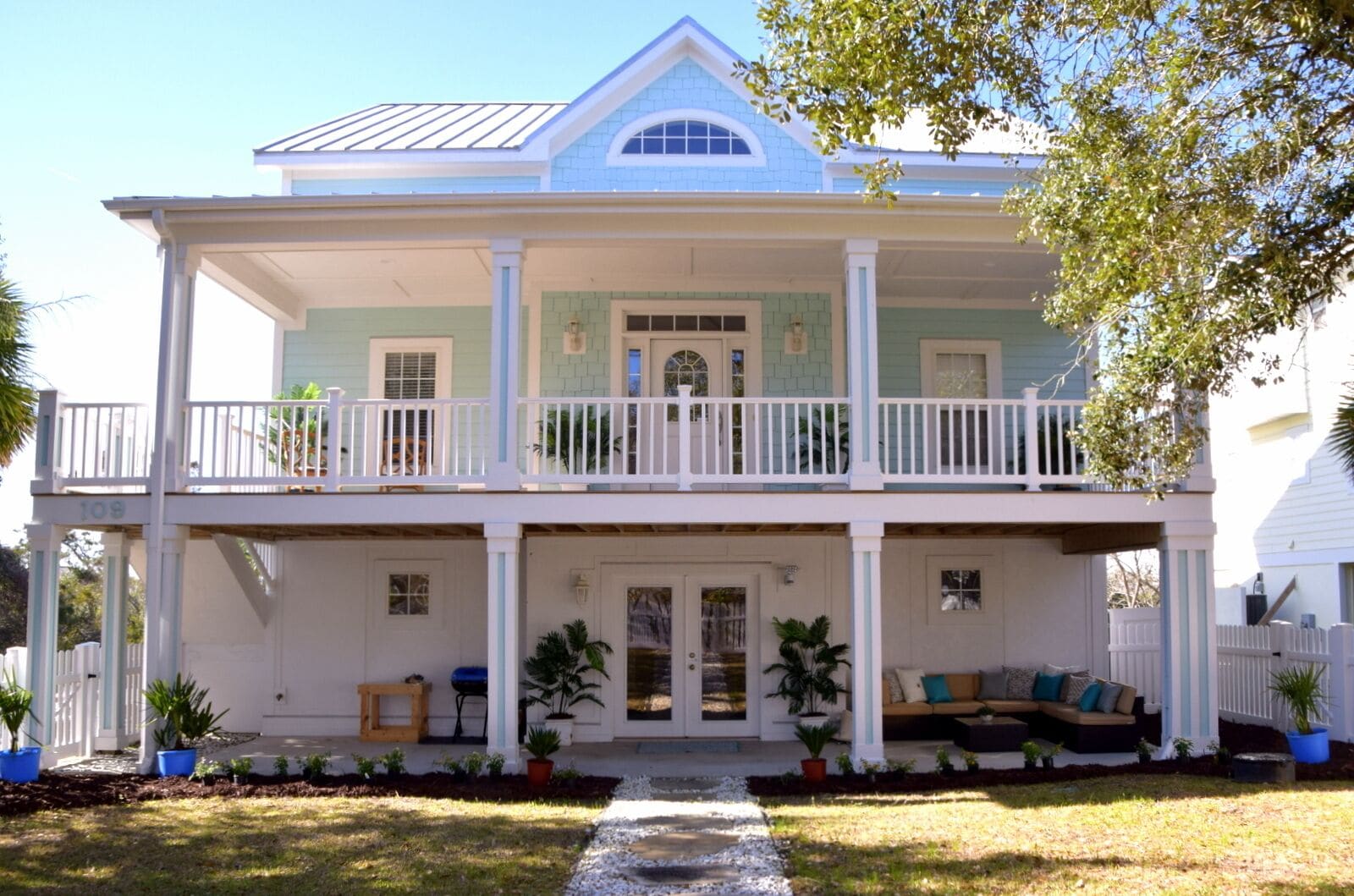 Waterfront with Ocean Views, Private Pier, Arcade Lounge, Game Room, & Firepit!