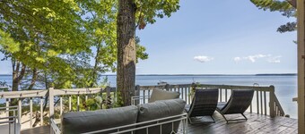 5STAR Professionally cleaned rustic lakefront luxury-We’ll take good care of you