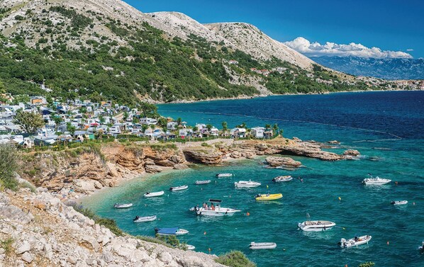 Ranta lähistöllä, kalastusmahdollisuus