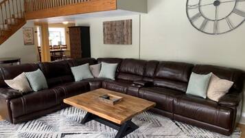 Smart TV, video games, DVD player, video library