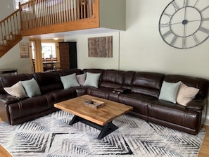 Smart TV, video games, DVD player, video library
