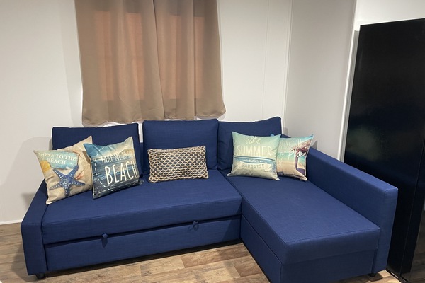 Sectional with queen sleeper