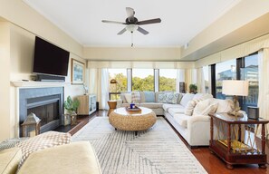 TV, video games, stereo