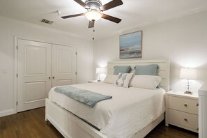 3 bedrooms, iron/ironing board, WiFi, bed sheets