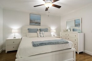 3 bedrooms, iron/ironing board, WiFi, bed sheets