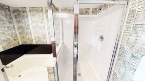 Shower, towels