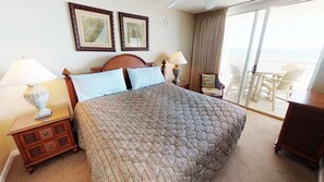 4 bedrooms, iron/ironing board, free WiFi, bed sheets - Seaside Getaway | Oceanfront Condo | CS S1112 (North Myrtle Beach)
